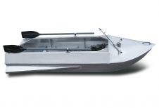 Алюминиевая лодка Романтика-Н 2.8 м., с булями